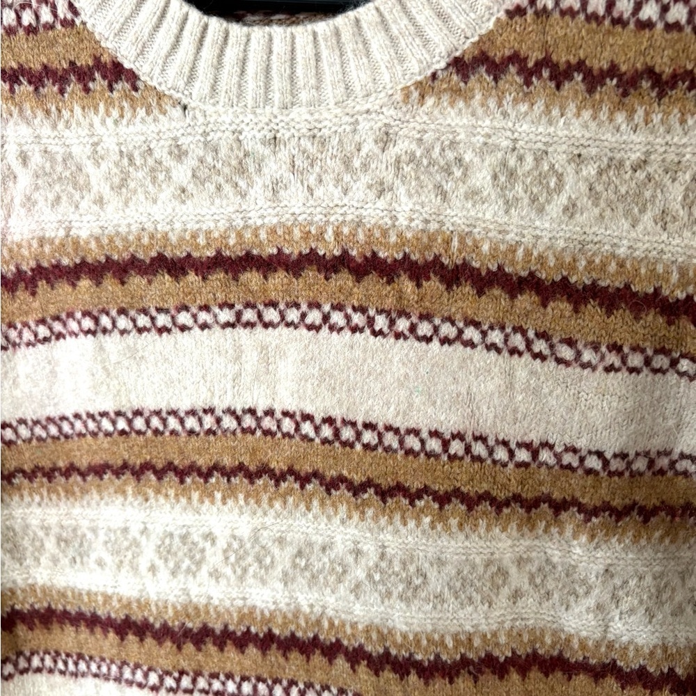 Croft & Barrow Fair Isle Knit Sweater – Women’s Small - Picture 2 of 6